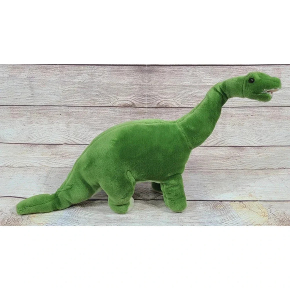 Walking With Dinosaurs Other - Walking With Dinosaurs Live Plush Brontosaurus Stuffed Animal Green 20" 1998